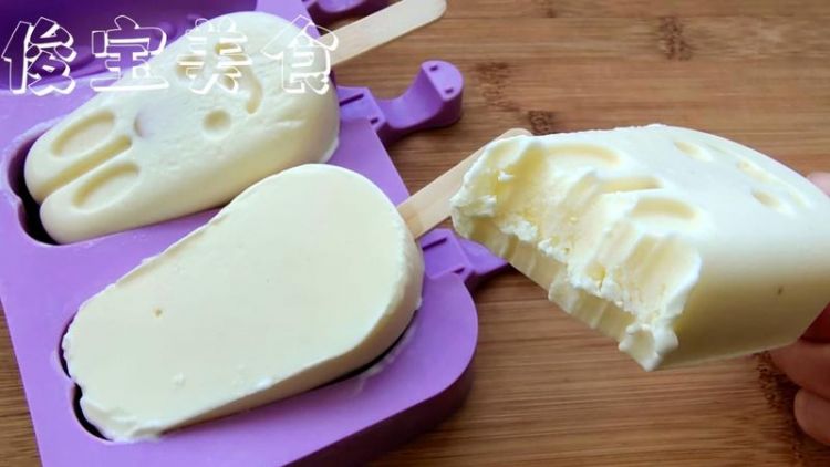 自制冰淇淋吃起来有点冰渣的感觉,为什么?