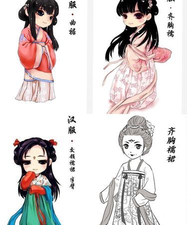 汉服都包括哪些朝代