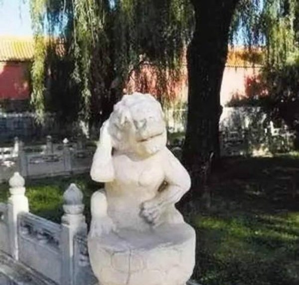 故宫的狮子不行摸,石狮竟是皇子转世