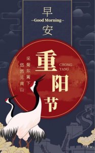 ​九九重阳节祝福词,九九重阳节的祝福语有哪些