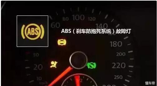 汽车仪表盘上面指示灯图解大全（汽车仪表盘指示灯详解）(8)