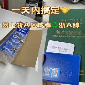 ​杭州浙a车牌新指标（杭州正式发布浙A车牌）