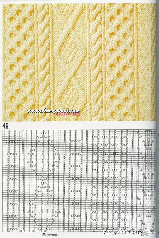 毛衣编织花样简单好看的图解（毛衣这样织经典不过时）(48)
