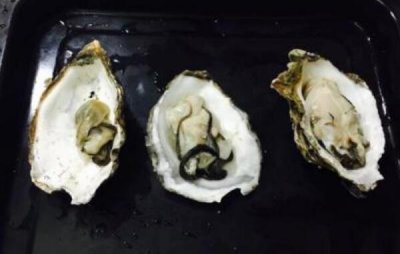 ​生蚝内里乌色的能吃吗，没有能吃（乌色是泥沙和代谢物）