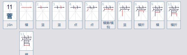 草字头官读什么,草字头官读什么图2