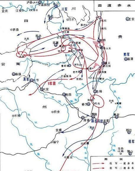 红军长征跨越了多少个省，红军长征跨越了几条大河？图5