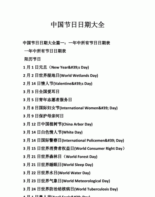 中国的节日有那些不能走亲戚的