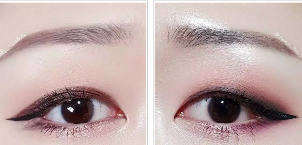 单眼皮怎样画眼线,单眼皮怎么画眼线图9