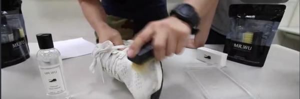 白色的网面鞋油渍怎么清洗,运动鞋网面上的油渍怎么去掉图5