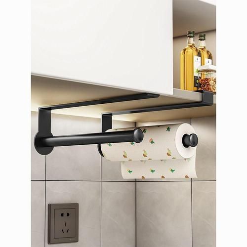 厨房纸巾架子 厨房纸巾架吸盘-第1张图片-