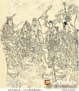 ​吴道子简介（历代名家-唐-吴道子）