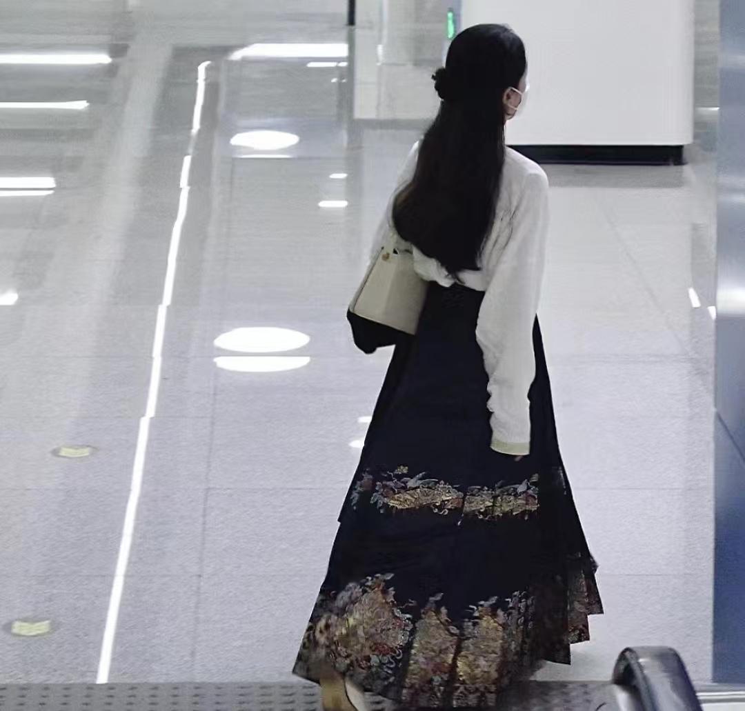 马面裙怎么搭配日常衣服(百褶裙搭配什么上衣好看)