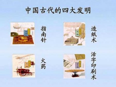 ​四大发明是指哪四样