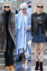 ​海报时尚网欧美明星街拍合辑12月26日~1月2日