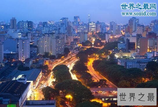 巴西第一大城市,圣保罗是南半球最大的都市