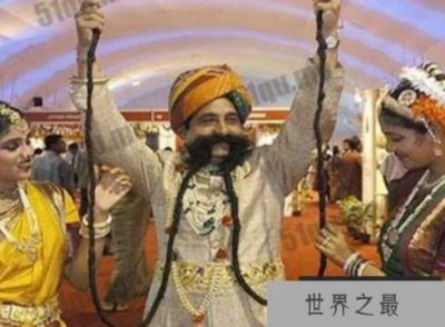 ​综观世界上最长的印度男子左撇子指甲长9米