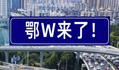 ​鄂w是湖北哪个城市的车牌