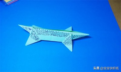 ​鳄鱼怎么折纸简单（手把手教你折鳄鱼折纸，简单折纸大全）