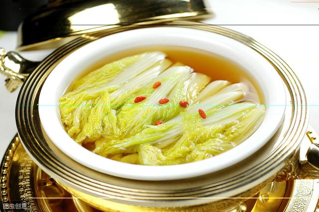 国宴第一菜开水白菜（荣登国宴菜的四川名菜）(1)