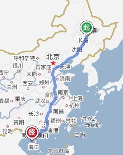 2、从哈尔滨出发自驾路线