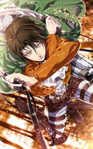 ​进击的巨人合集｜4k超清全面屏壁纸：大爱利威尔兵长