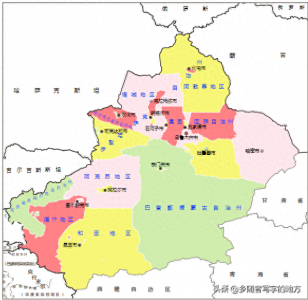 ​珍藏！新疆各地区最新最全行政区划图，可以进行哪些合理的变更？