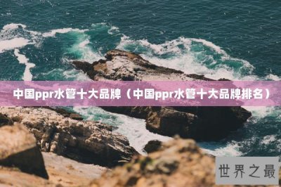 ​中国ppr水管十大品牌（中国ppr水管十大品牌排名）