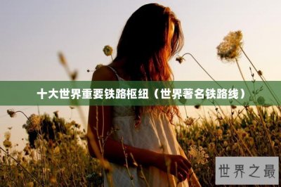 ​十大世界重要铁路枢纽（世界著名铁路线）