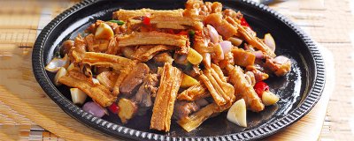 ​腐竹炒肉家常做法