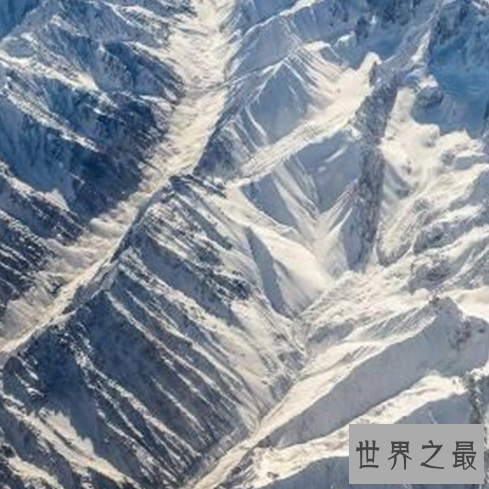 世界最长山脉，最长的达到了的8900千米被常年的积雪覆盖。