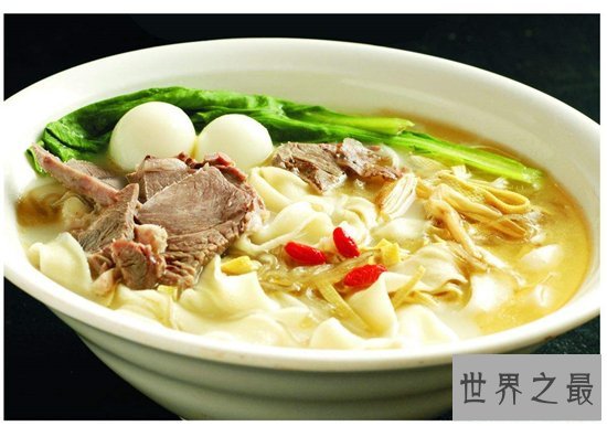 中国十大面条，快来看看你家乡的面条有没有上榜！
