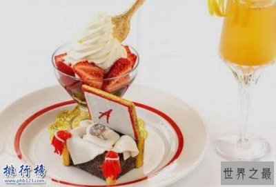 ​世界上最贵的十大甜点,“草莓阿尔诺”价值7000万元