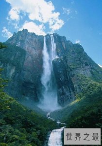 ​世界上落差最大的瀑布，印第安人取名为“出龙”