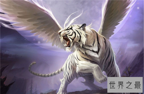 中国神兽排行榜,代表着战神的白虎的竟然这么牛x!