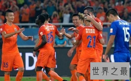 中超联赛积分榜,国内最高水平的足球赛事!