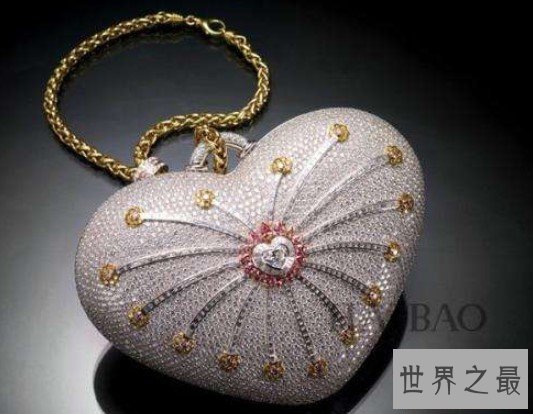 世界上最贵的手包,包身镶钻4500多颗,售价高达2516万元