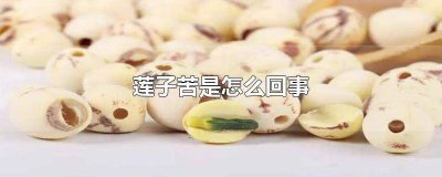​莲子很苦可以吃吗 莲子怎么吃着有点苦