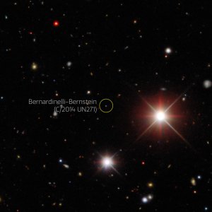 ​天文学家发现一颗550万年才绕行太阳一圈的新彗星Bernardinelli-Bernstein