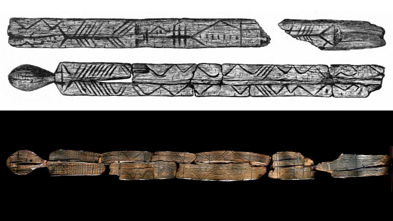 世界上最古老的希吉尔木雕人像Shigir Idol 这一乌拉尔图腾实际上有12500年历史