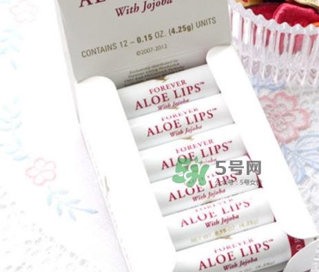 forever aloe lips润唇膏怎么样?美国forever永恒润唇膏价格