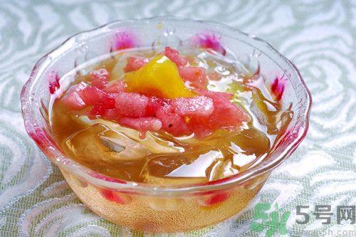 水果冰粉怎么做?水果冰粉的做法与配方