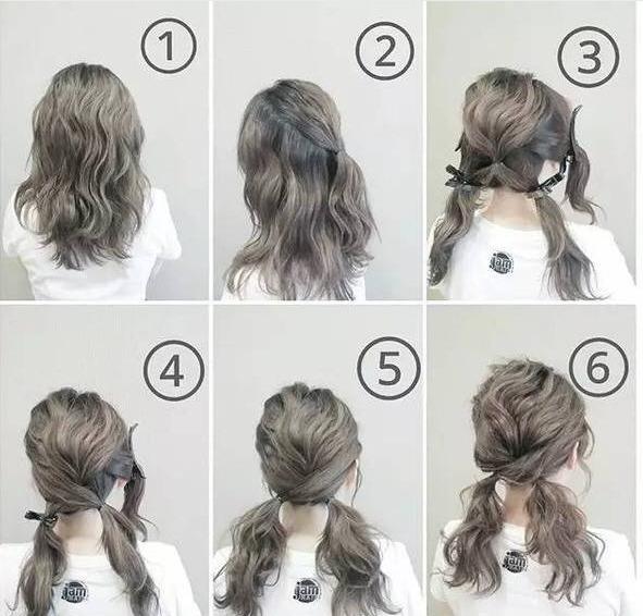 夏天好看的编发发型及编法步骤图解