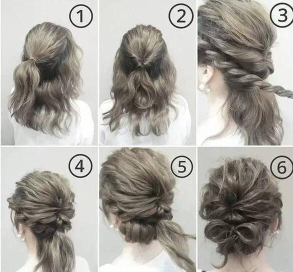 夏天好看的编发发型及编法步骤图解