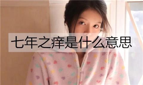 七年之痒是什么意思3