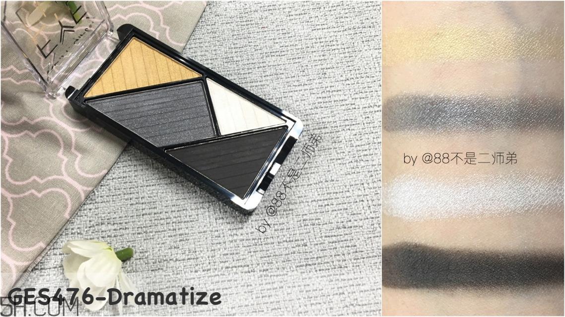 la girl四色眼影盘好用吗_洛杉矶女孩四色眼影盘评测