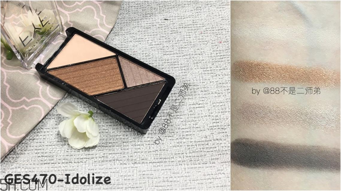 la girl四色眼影盘好用吗_洛杉矶女孩四色眼影盘评测