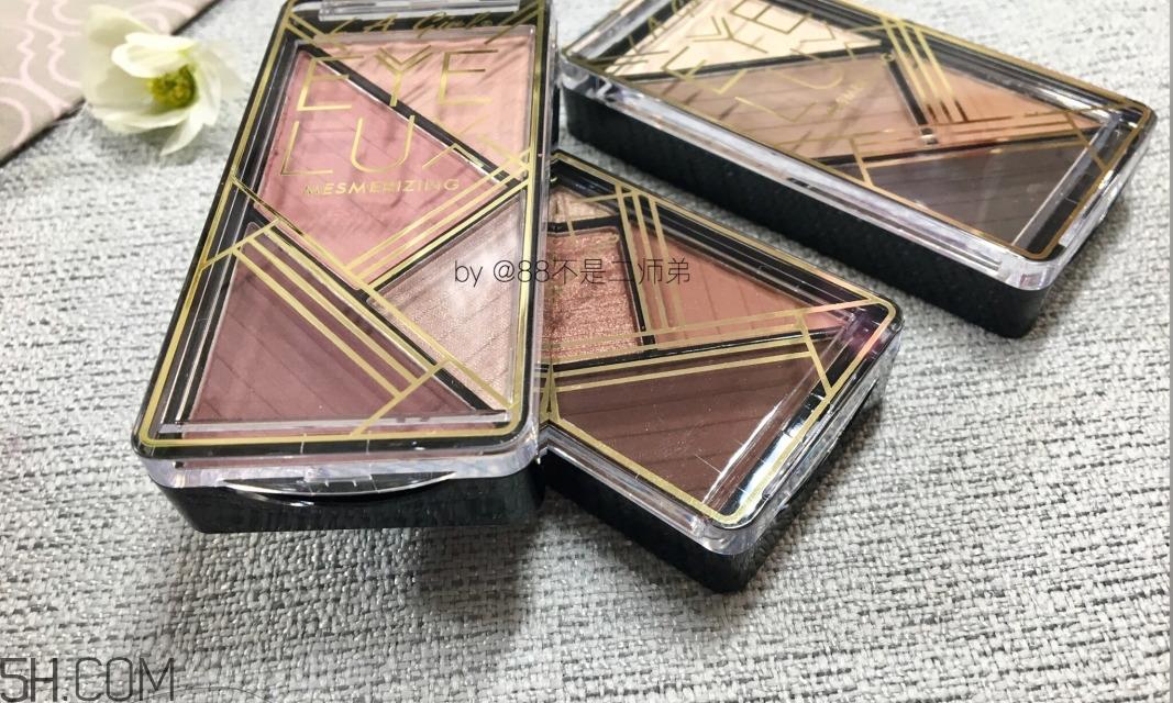 la girl四色眼影盘好用吗_洛杉矶女孩四色眼影盘评测