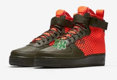 ​nike sf-af1 mid空军一号网眼撞色款什么时候发售？