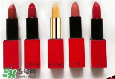 ​芭莎红口红色号 芭莎红口红试色