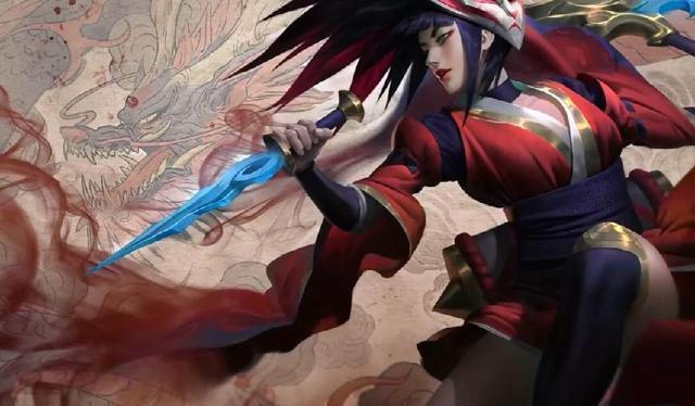 LOL英雄联盟:阿卡丽最好看皮肤特效预览